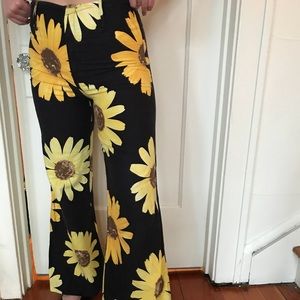 Vintage Handmade Floral Bellbottoms